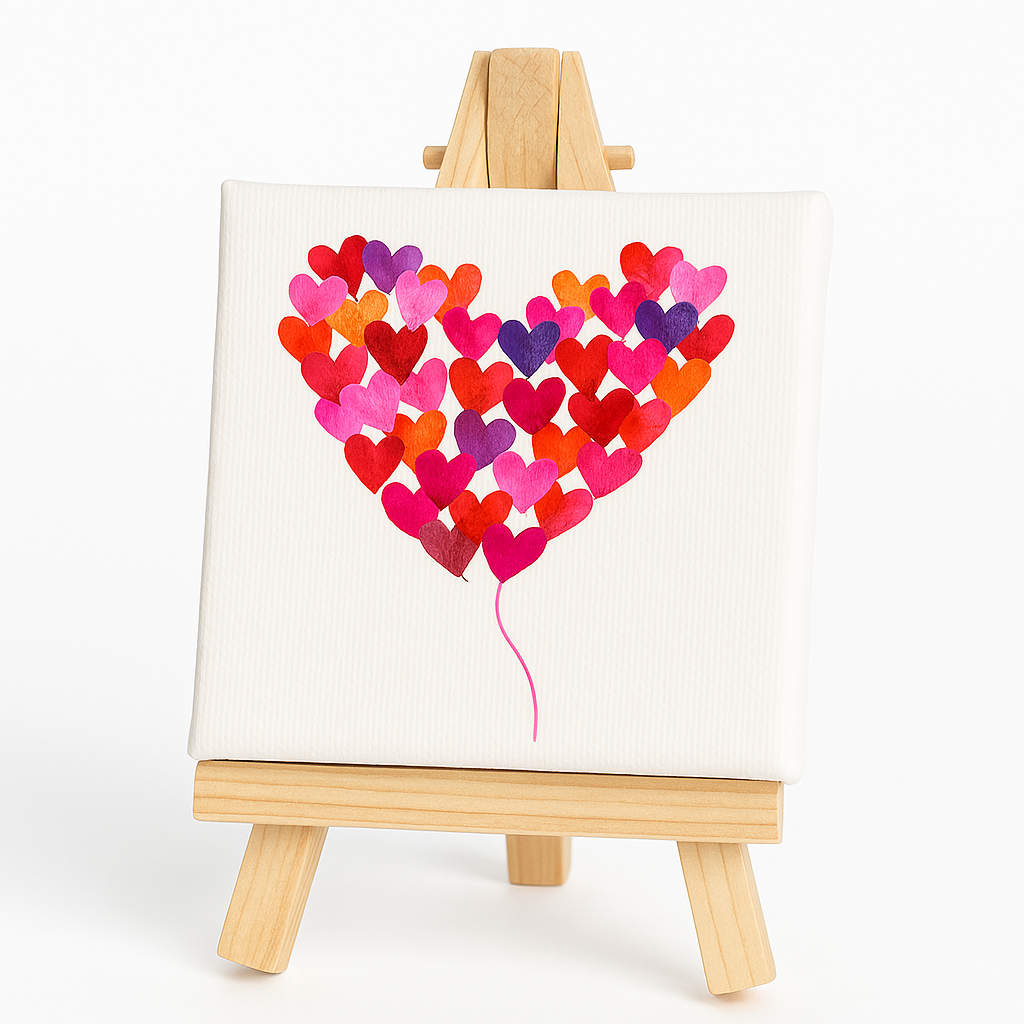 Design your Own MINI Mother's Day Canvas Easel Kit - 12 Pack