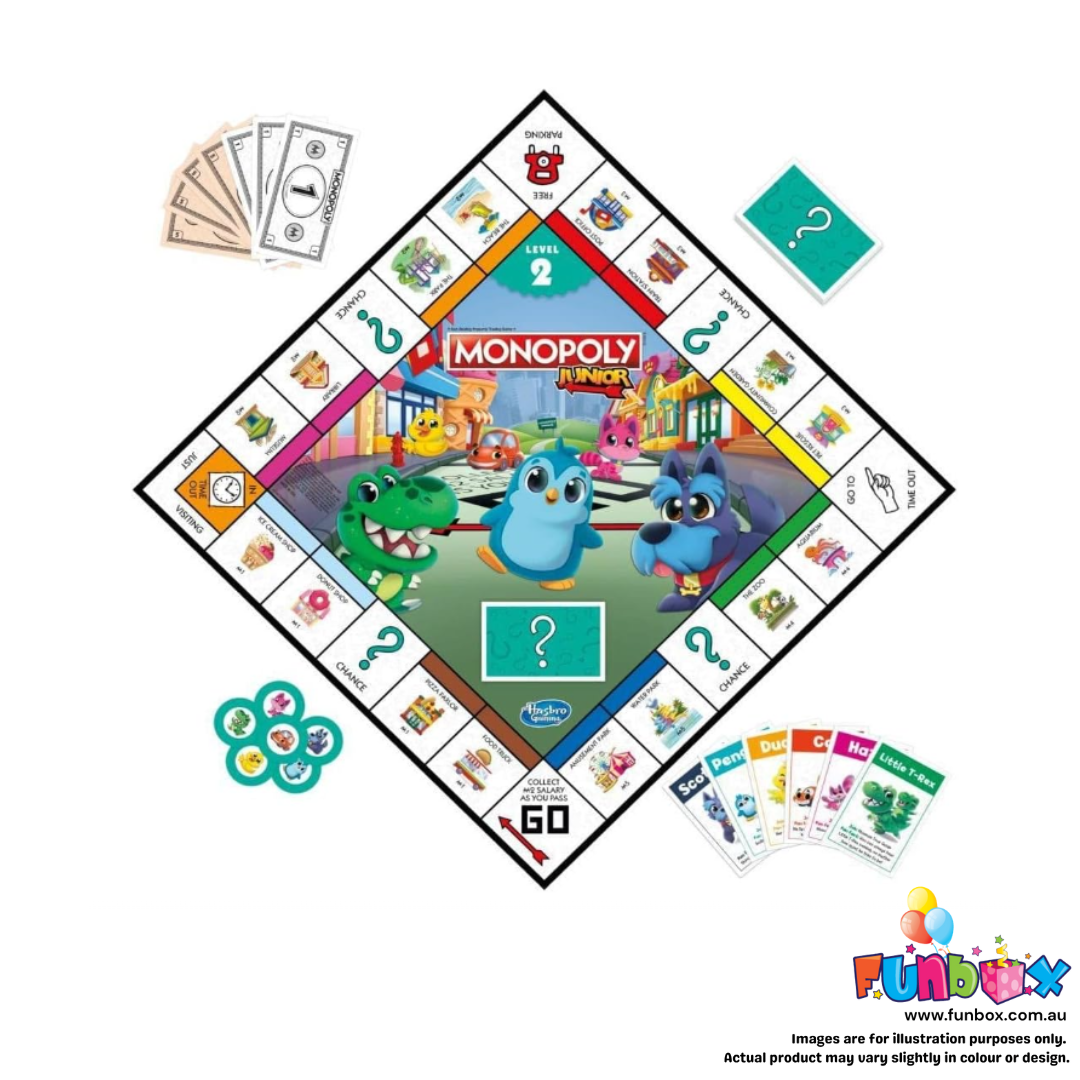 Monopoly Junior 2-in-1 Board Game