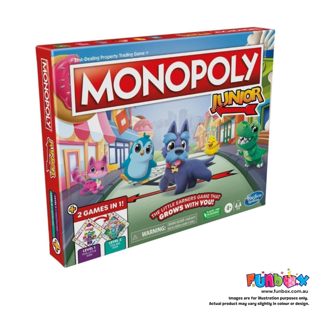 Monopoly Junior 2-in-1 Board Game