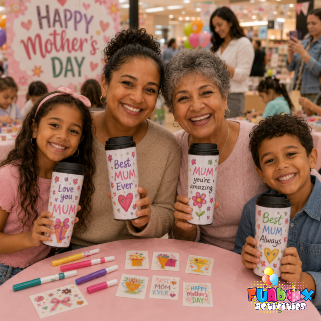 Colour-In Mother's Day Travel Mug
