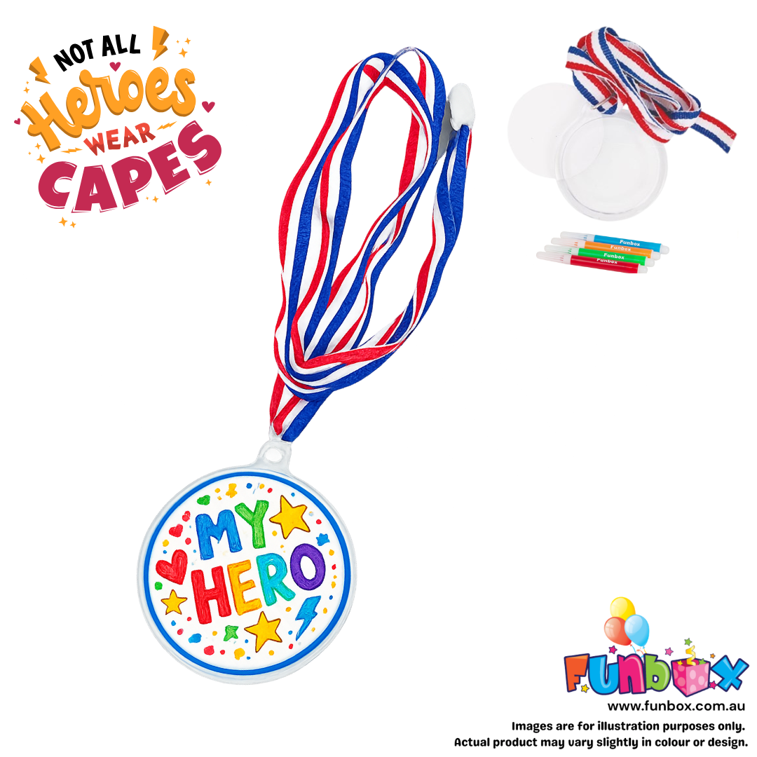 'My Hero' DIY Medal Kit