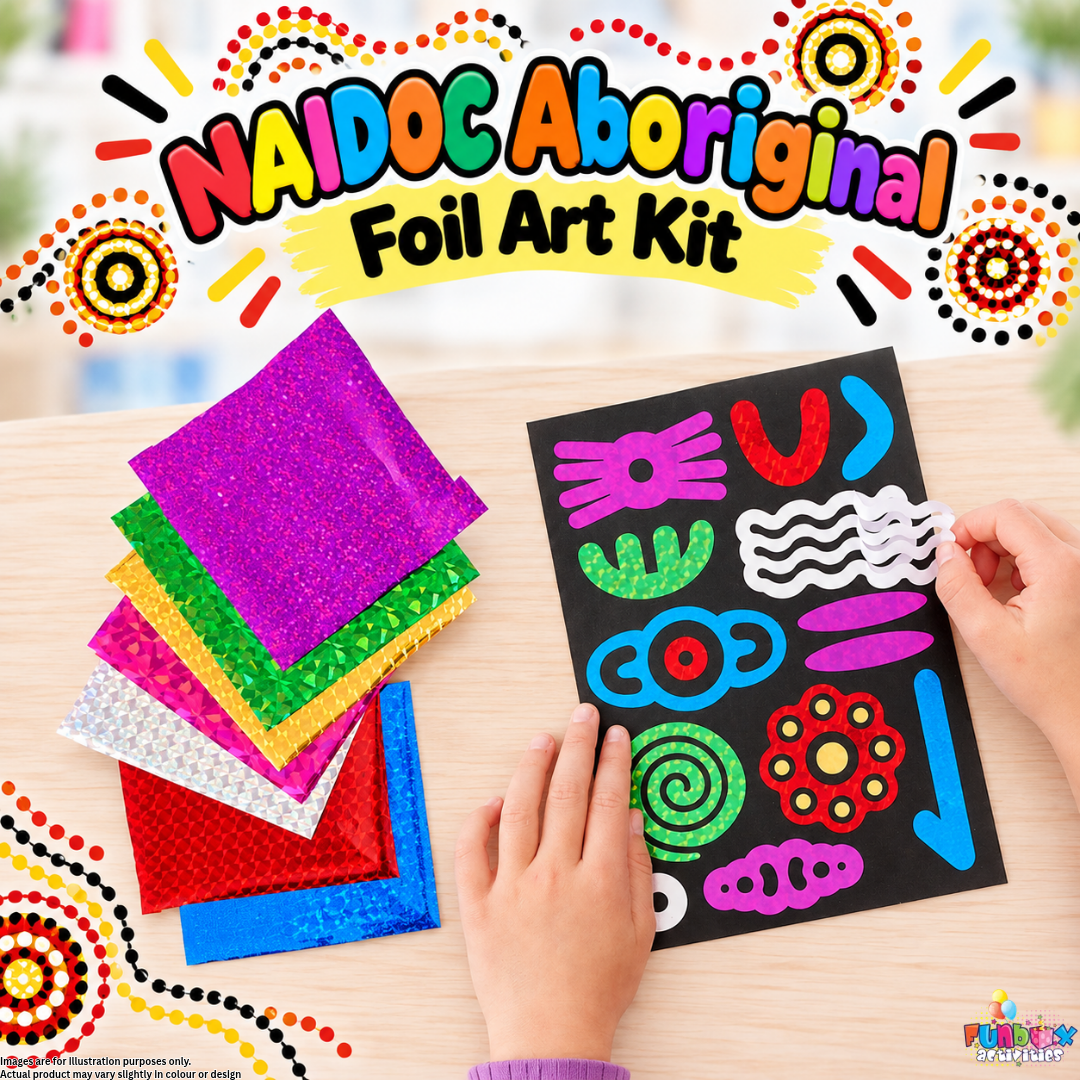 NAIDOC Aboriginal Foil Art Kit