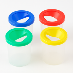 Non-Spill Paint Pot Set 4-Pack