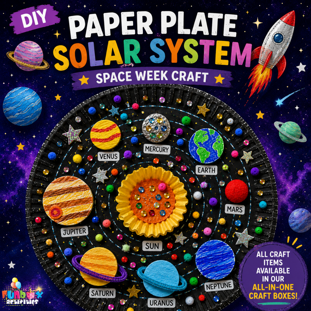 FREE Download: Paper Plate Solar System Activity!
