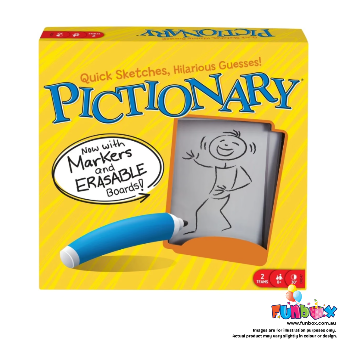 Pictionary Board Game – funbox.com.au