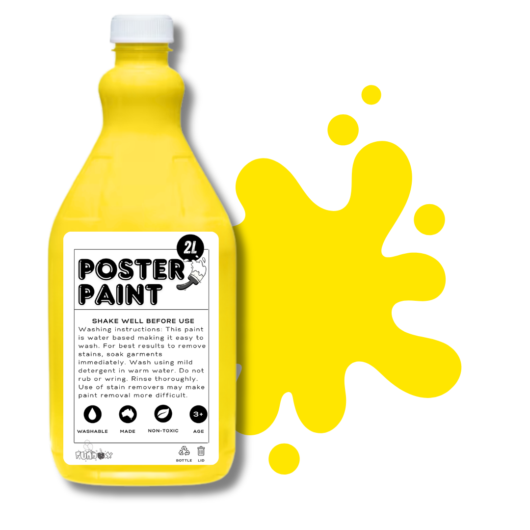 2L Washable Poster Paint – Vibrant and Kid-Friendly!