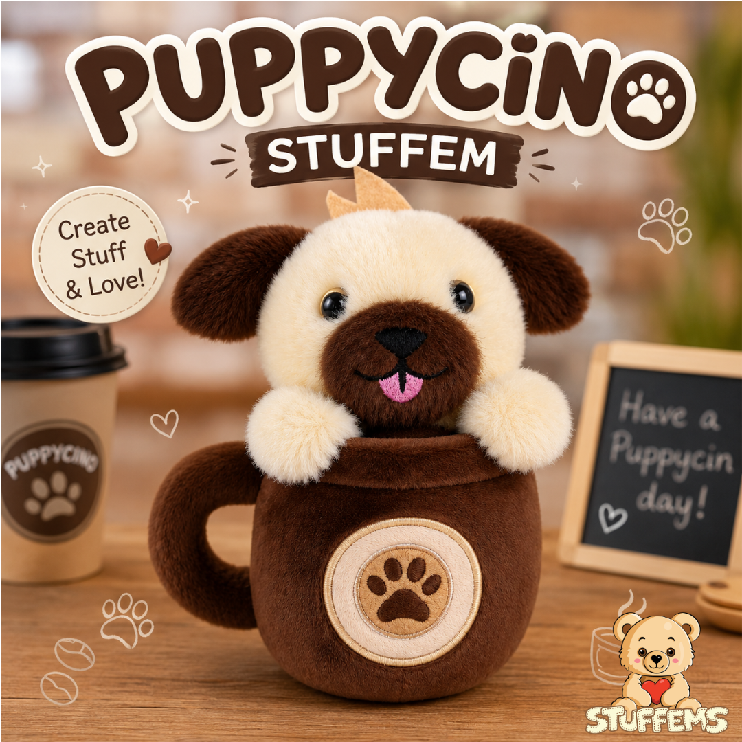 Pre-Order! Puppycino Stuffem