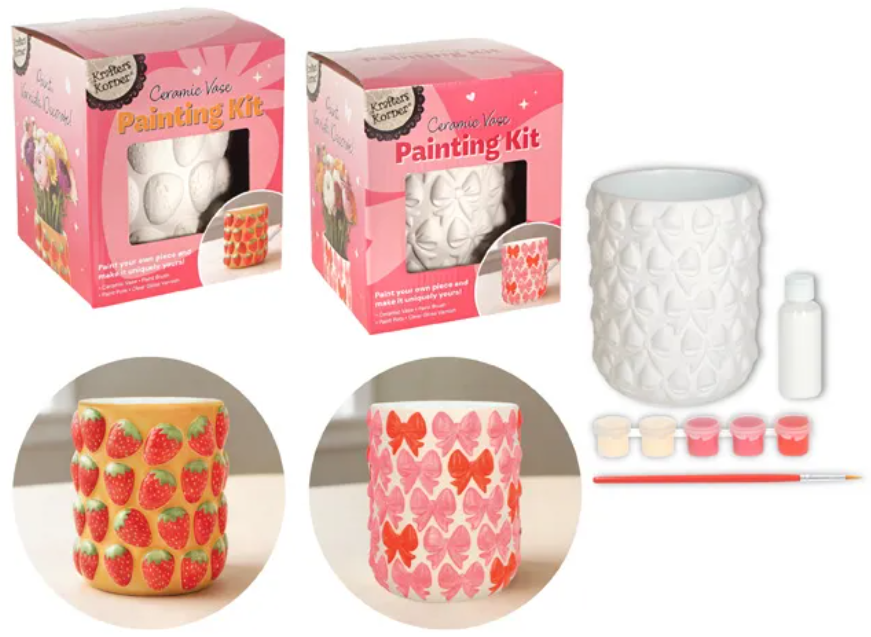 Ceramic Vase Painting Kit
