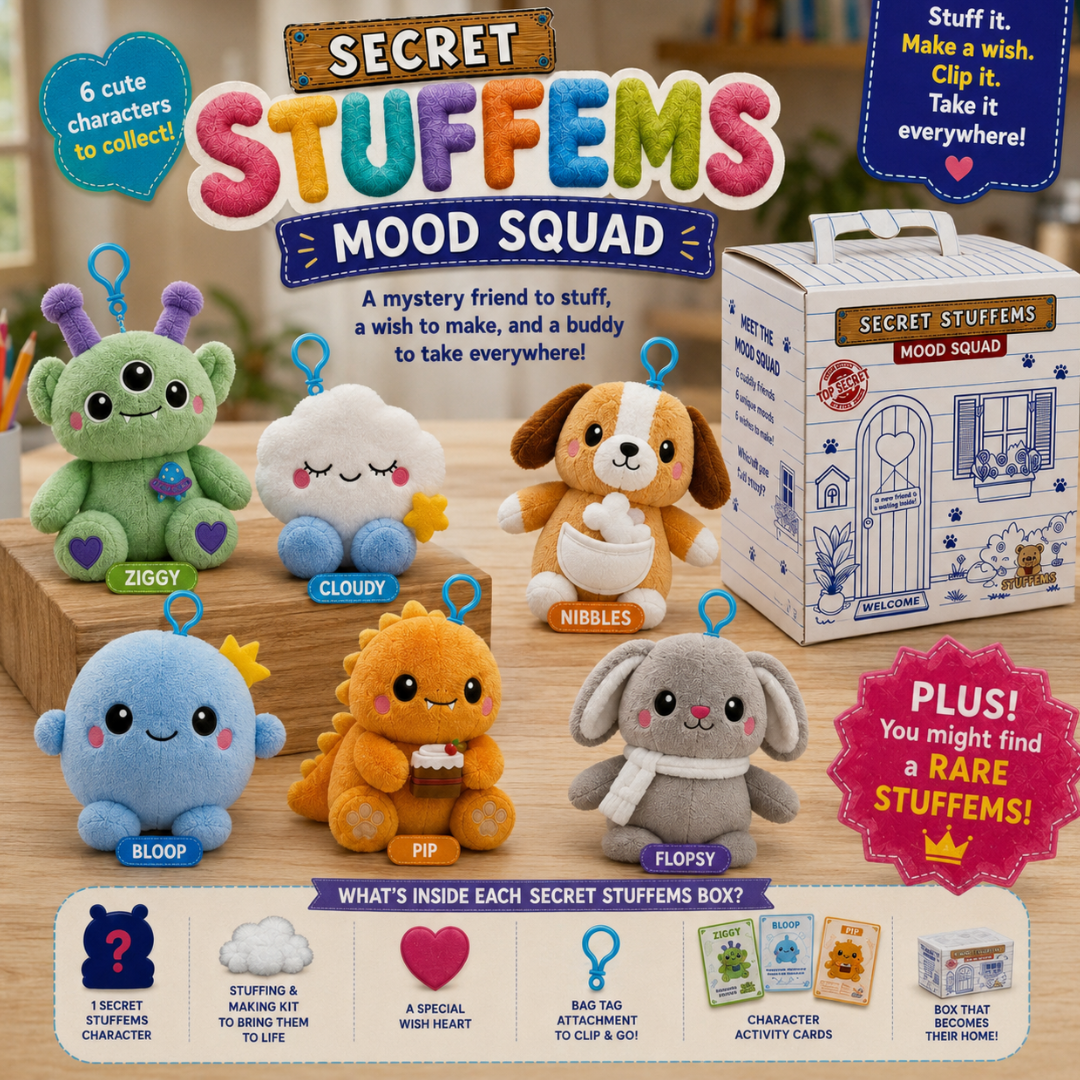 Pre-Order! Mood Squad Secret Stuffems