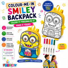 Colour-Me-In Smiley Backpack Kit