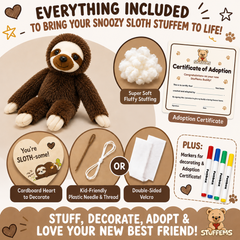 Snoozy Sloth Stuffems Kit