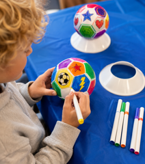 Soccer Ball Colouring Kit