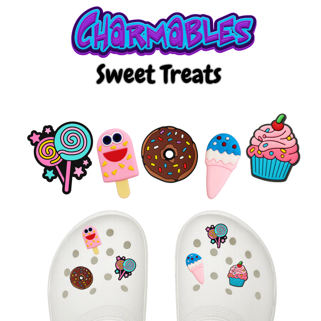 Charmables - Pencil Case & Shoe Accessories Charms - only 0.80c per Charm!
