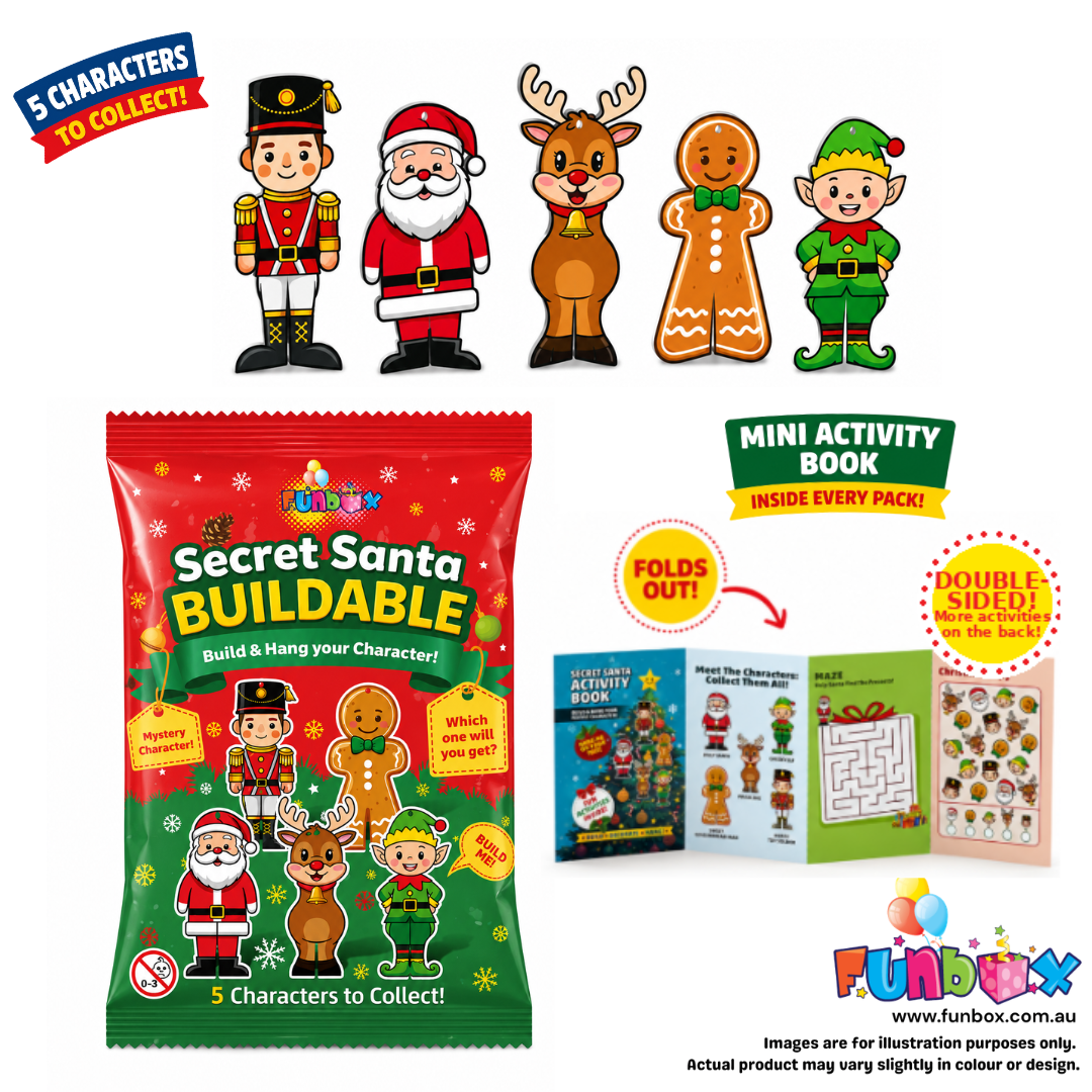 Pre-Order! Secret Santa Buildables - Collectible Characters