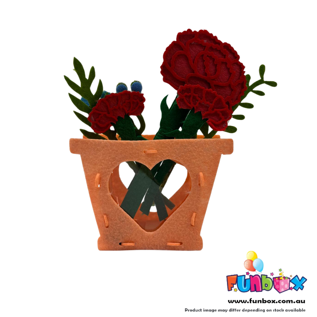 DIY Felt Flower In A Pot Kit