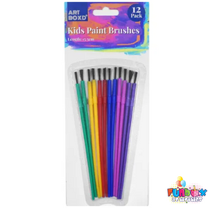 Kids Paint Brush Set 12-Pack