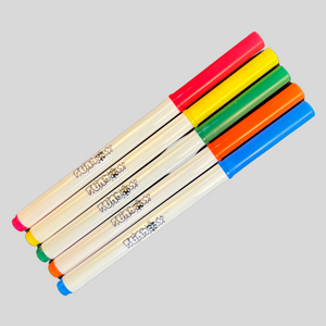 Premium Large Washable Markers - 5 Colours