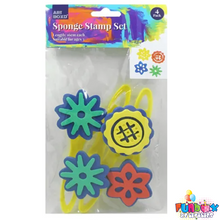 Load image into Gallery viewer, Painting Sponge Stamp Set 4-Pack
