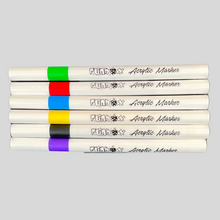 Load image into Gallery viewer, Acrylic Markers - 6 Vibrant Colours!