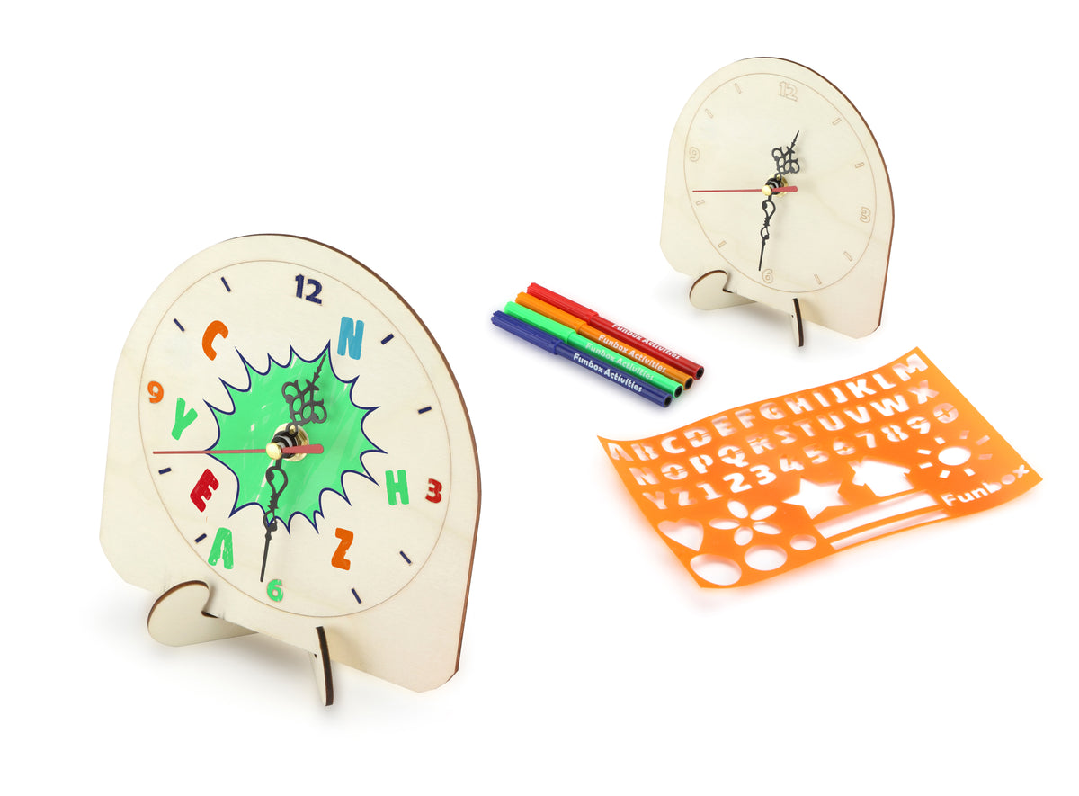 DIY Wooden Clock Kit