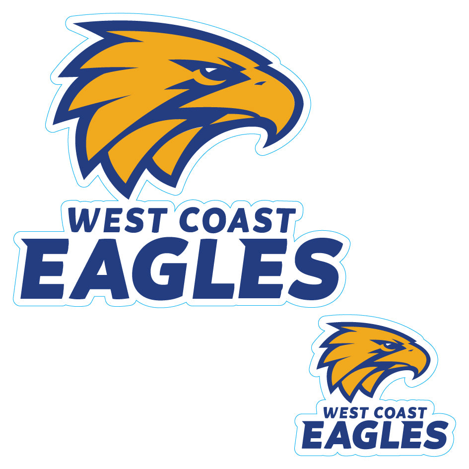 25% OFF BULK BUY SALE! (BULK -100 UNITS) AFL Licensed Team Logo Vinyl Stickers - Choose Your Team!