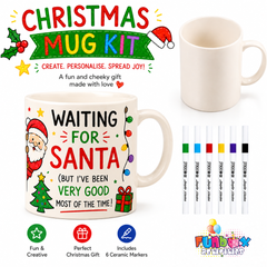 Colour-In Christmas Mug