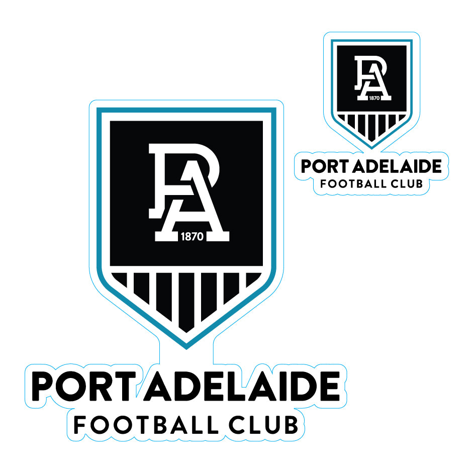 25% OFF BULK BUY SALE! (BULK -100 UNITS) AFL Licensed Team Logo Vinyl Stickers - Choose Your Team!