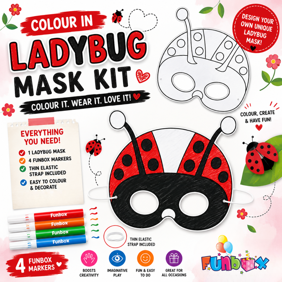 Ladybug Colour in Mask Kit