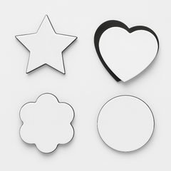 Magnetic Mini Canvas Shapes (48 Units Bulk Buy)