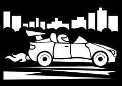 Racing Car Foil Art Kit