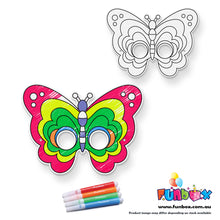 Load image into Gallery viewer, Butterfly Colour-In Mask