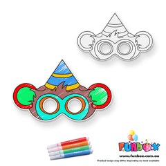 10% OFF BULK BUY: Circus Monkey Colour-In Mask