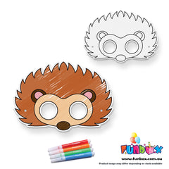 Echidna/Hedgehog Colour-In Mask