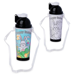 Easter Kids Colour-Me-In Drink Bottle