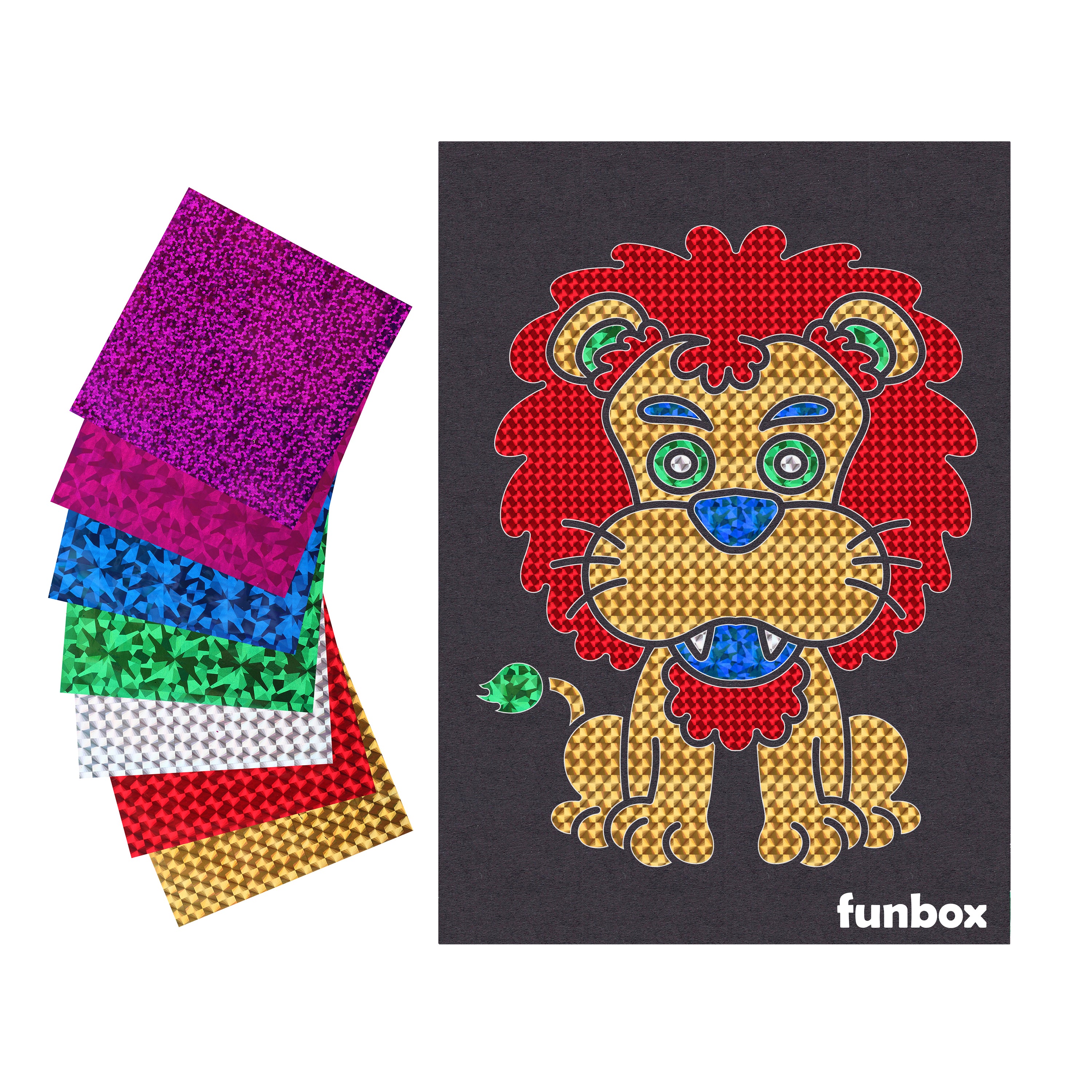 Lion Foil Art Kit