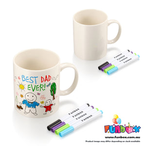 Colour-In Father's Day Mug