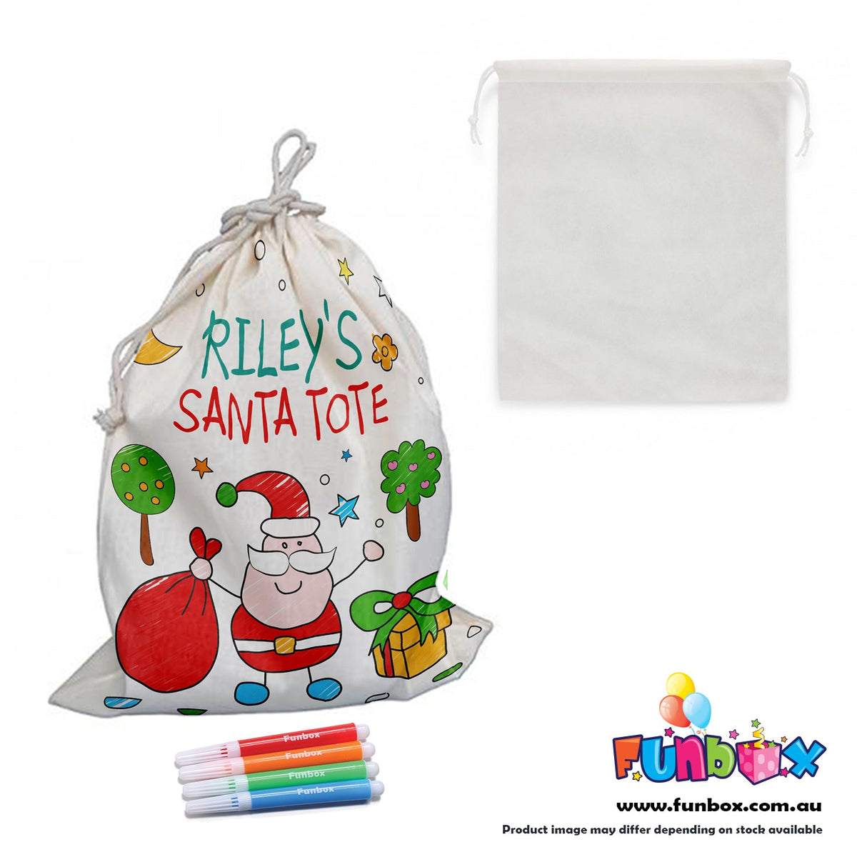 Blank Santa Sacks Design Your Own Funbox au Blank santa sacks design your own funbox au
