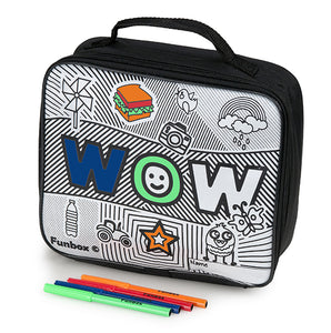Colour-Me-In Lunch Box WOW with Markers