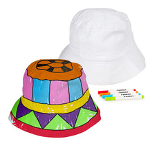 Load image into Gallery viewer, Colour-In Sun Smart Bucket Hat