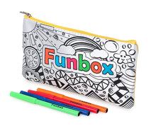 Load image into Gallery viewer, Colour-In Funbox Pencil Case