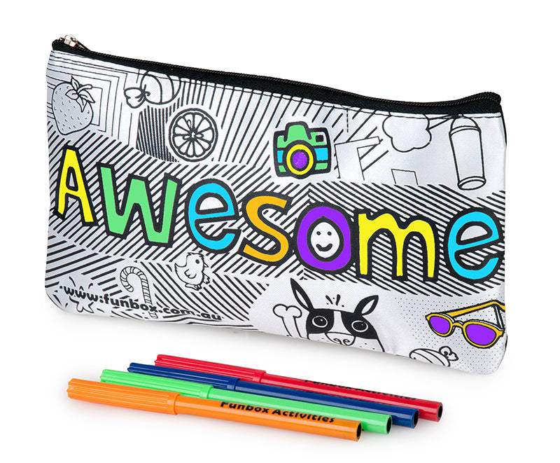 Colour-In Awesome Pencil Case