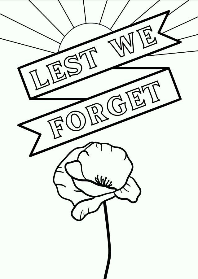 ANZAC Day FREE Printable Activity