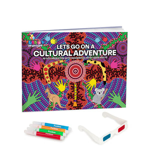 Indigenous Activity Book - "Let's Go On A Cultural Adventure"