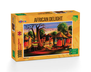 African Delight 1000 Piece Puzzle