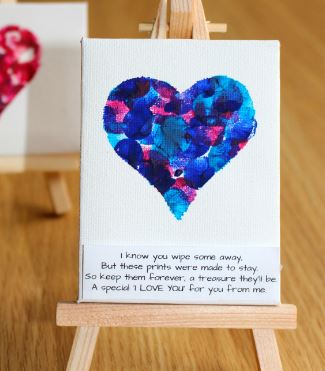 Design your Own MINI Mother's Day Canvas Kit on Easel - Pack of 24 kits