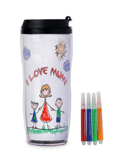 Load image into Gallery viewer, Colour-In Mother&#39;s Day Travel Mug