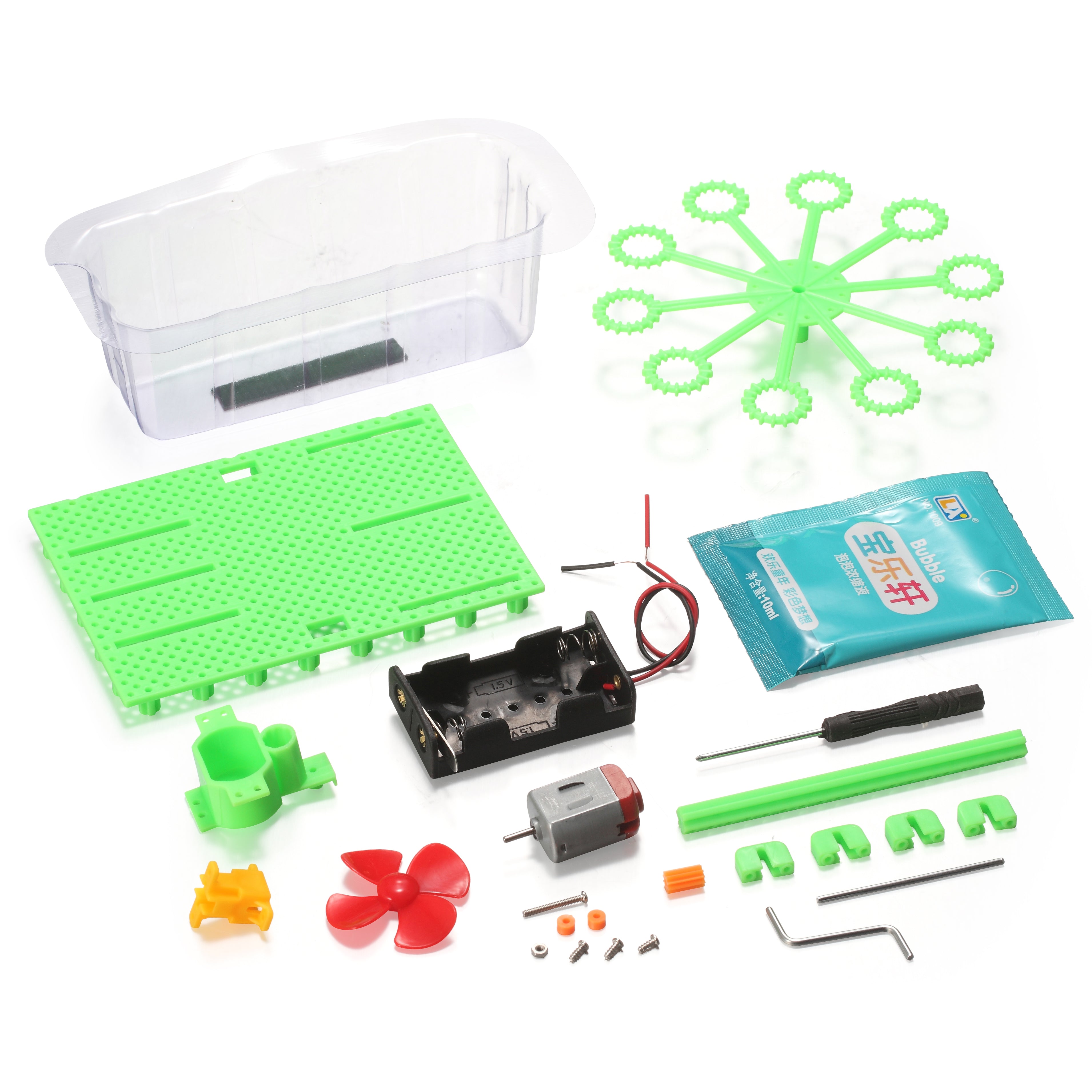 DIY Bubble Machine Kit