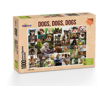 Load image into Gallery viewer, Dogs, Dogs, Dogs 1000 Piece Puzzle