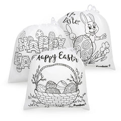 Easter Colour-In Drawstring Bag