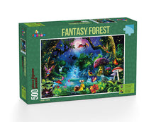 Load image into Gallery viewer, Fantasy Forest Jigsaw Puzzle 500 Piece Puzzle